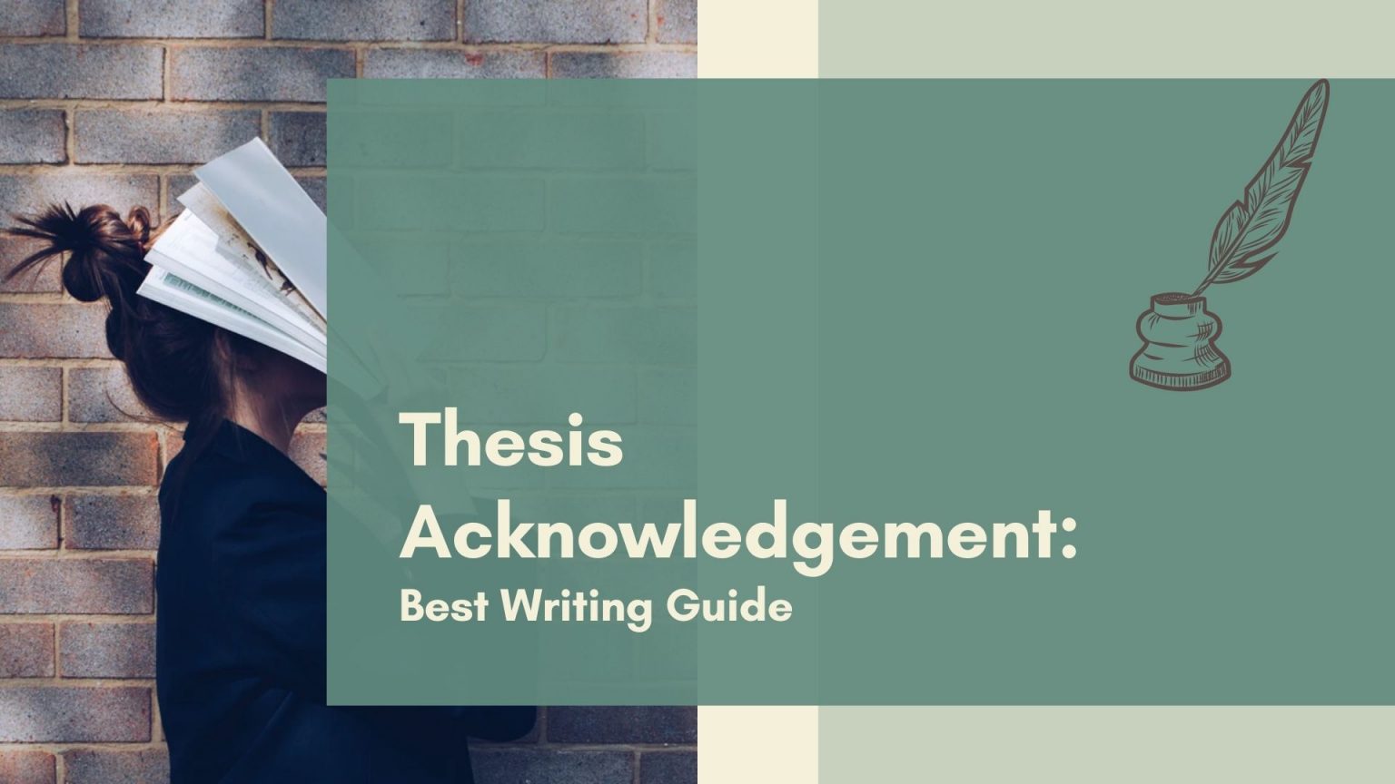 thesis acknowledgement definition