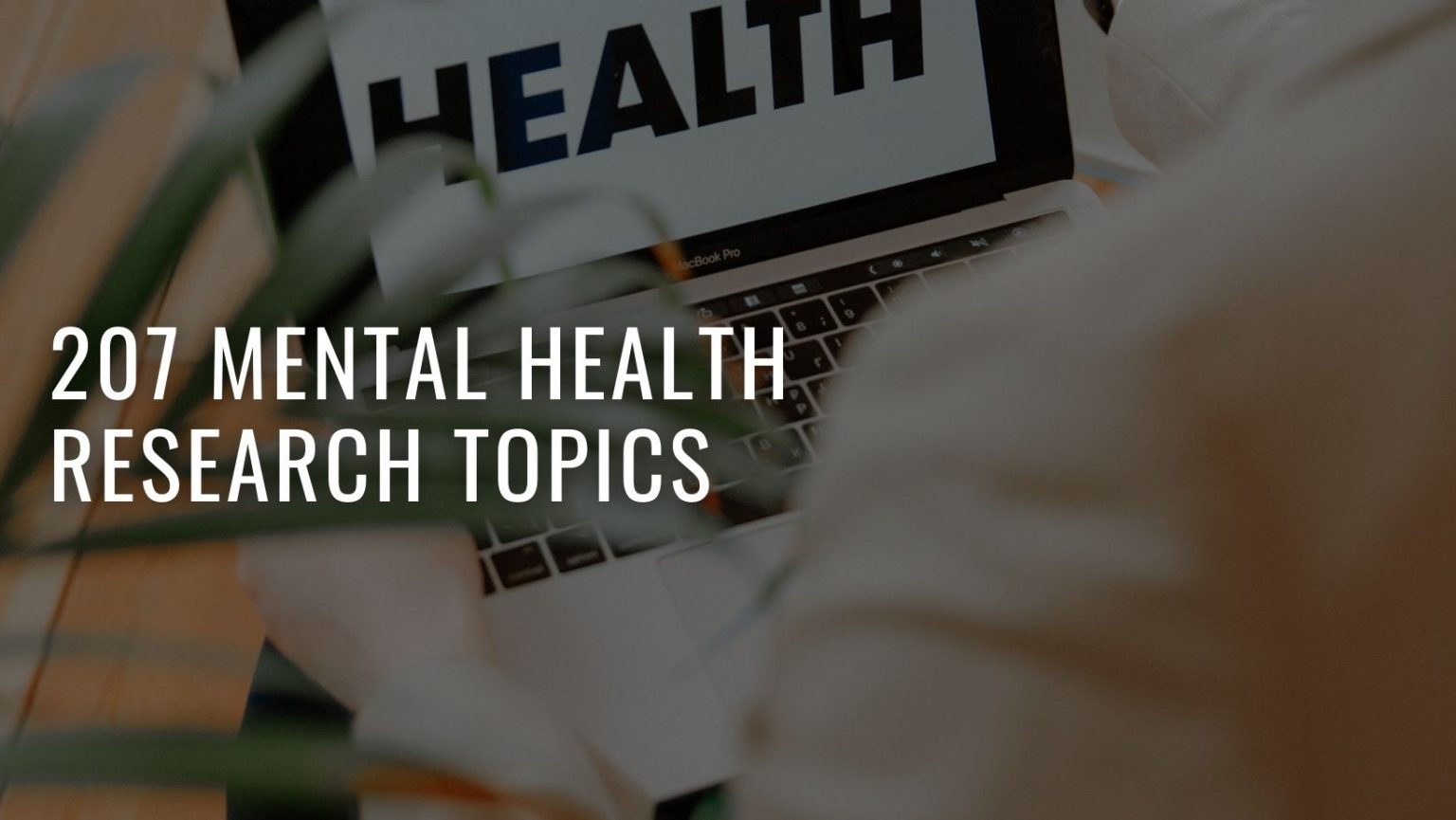 research topics on mental health issues