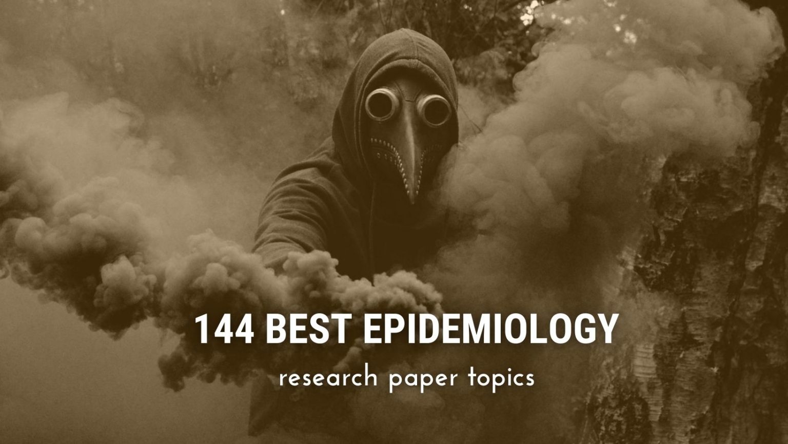 epidemiology research paper topics