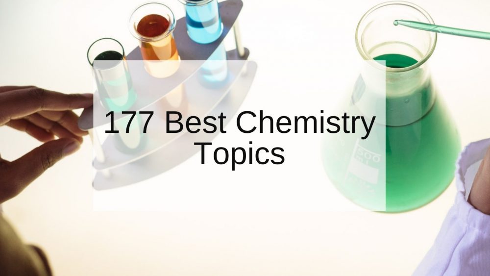chemistry topics