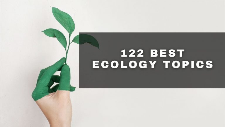 ecology topics for a research paper