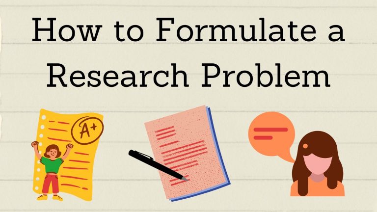 research problem checker