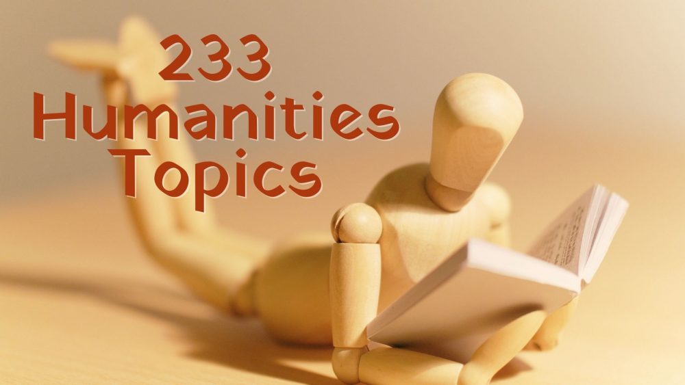 humanities topics