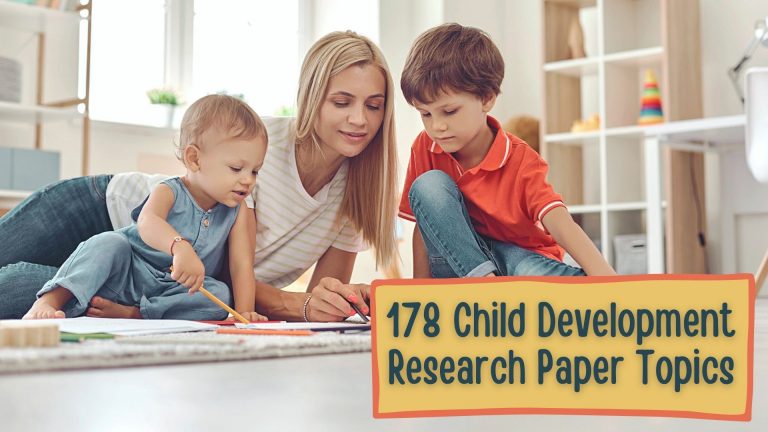 research paper topics on infant development