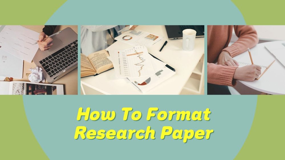 how to format research paper
