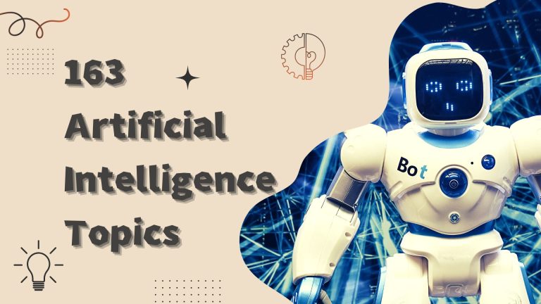 research topics artificial intelligence