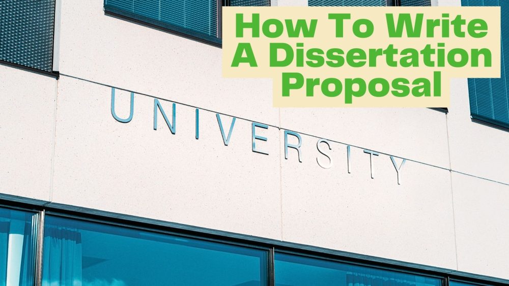 the meaning of dissertation proposal