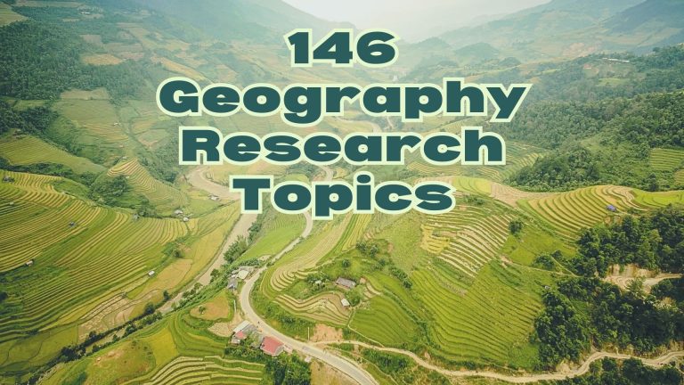 geography bachelor thesis topics